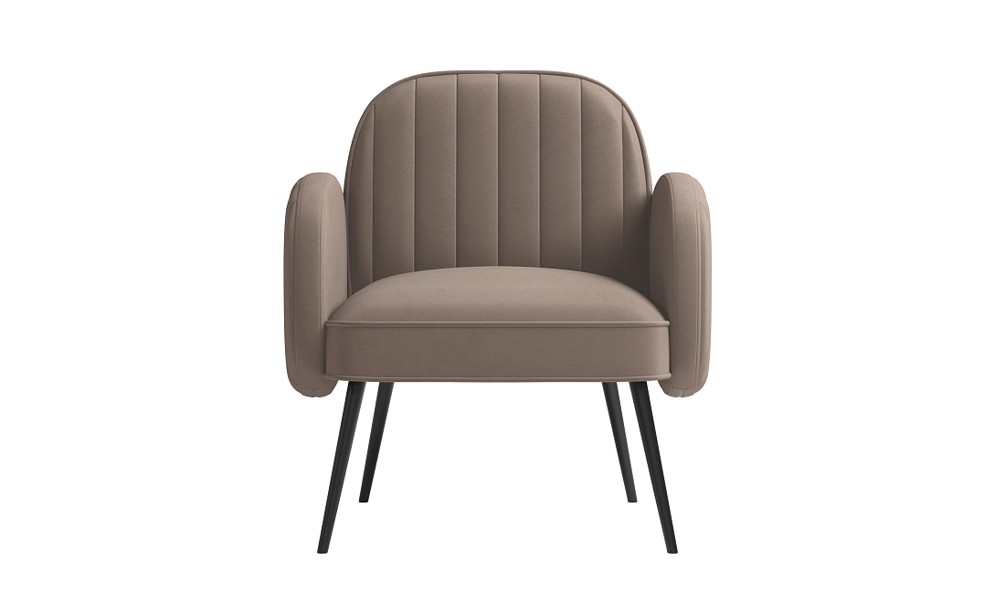 Флеминг Ф / Кресло велюр fresh хумус